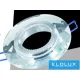 UNIVERSO Recessed spotlight 1xPAR16 without socket IP20 Chrome D95x25mm cutout: D60mm