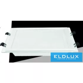  UNIVERSO Square recessed LED panel 24w 2400lm CCT/cap. 120° IP20 White 240x240mm cutout: 205x205mm
