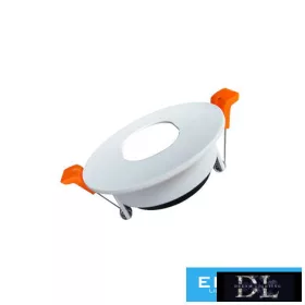   UNIVERSO Recessed spot lamp 1xGU10 IP20 White D88x40mm cutout:75mm 5 years