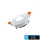 UNIVERSO Recessed spot lamp 1xGU10 IP20 White D88x40mm cutout:75mm 5 years