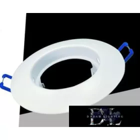   UNIVERSO Recessed spot light fixture 1XGU10 Max.40w white D86mm/D55mm
