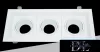 UNIVERSO Recessed spot light fixture 3xGU10 white