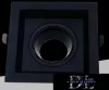 UNIVERSO Recessed spotlight 1xGU10 black 123x123x41mm/100x100mm