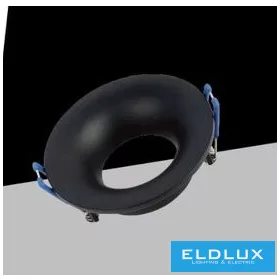   UNIVERSO Recessed spot light 1xGU10 IP20 Black D83x45mm cutout: D75mm 5 years