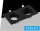 UNIVERSO Recessed spot lamp 1xGU10 IP20 Black 175x88x31mm cutout:160x75mm 5 years