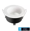 UNIVERSO Waterproof recessed light fixture 1xPAR16 without socket IP44 White D85x54mm Cutout: D65mm 5 years