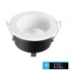 UNIVERSO Waterproof recessed light fixture 1xPAR16 without socket IP44 White D85x54mm Cutout: D65mm 5 years