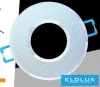 UNIVERSO Recessed downlight 1xPAR16 without socket IP44 Chrome D85x32mm Cutout: D65mm