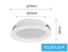 UNIVERSO mini spot light fixture 3w 6500K 240lm 120° IP20 ∅70×19mm white