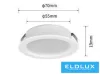 UNIVERSO mini spot light fixture 3w 4000K 240lm 120° IP20 ∅70×19mm white