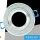UNIVERSO Recessed luminaire 1xPAR16 without socket IP20 Chrome/Silver D86x26mm Cutout: D72mm