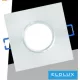 UNIVERSO Recessed luminaire 1xPAR16 without socket IP20 Chrome 95x95x23mm Cutout: D60mm