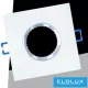UNIVERSO Recessed luminaire 1xPAR16 without socket IP20 White 95x95x23mm Cutout: D60mm