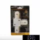 UNIVERSO Single-phase track T-shaped connector white