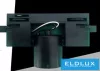 UNIVERSO Single-phase rail system E27 socket Max. 60w IP20 Black