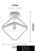 UNIVERSO Ceiling lamp 25w 2000lm 3000k IP20 white D275x305mm
