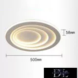 UNIVERSO ceiling lamp BT 70w 4200lm CCT ∅500×58mm white