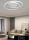 UNIVERSO ceiling lamp 32w 2560lm 4000K IP20 white ∅450x50mm