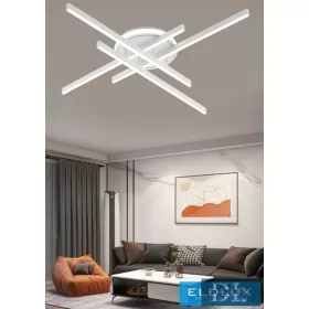   UNIVERSO Ceiling lamp 45w 3600lm CCT WITH SWITCH IP20 white 640x640x110mm