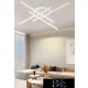UNIVERSO Ceiling lamp 45w 3600lm 3000K IP20 white 640x640x110mm