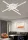 UNIVERSO Ceiling lamp 45w 3600lm 6500K IP20 white 640x640x110mm