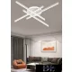 UNIVERSO Ceiling lamp 45w 3600lm 6500K IP20 white 640x640x110mm