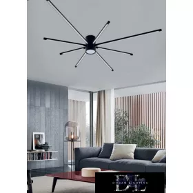 UNIVERSO ceiling lamp 42w 3360lm 4000k ∅940x120mm black