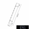 UNIVERSO Single-phase track light COB LED 12W 1440lm 3000K 292mm IP20 white