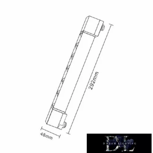 UNIVERSO Single-phase track light COB LED 12W 1440lm 6500K 292mm IP20 black