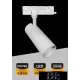UNIVERSO Three-phase track spotlight 30w 2700lm 4000k 38° RA90 IP20 White 5 years