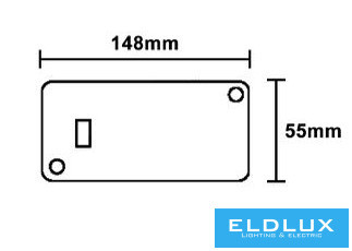 UNIVERSO plastic power supply unit 24V 60W IP20