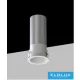 UNIVERSO Mini spotlight 3w 145lm 3000k D25×57mm cutout:D20mm white