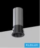 UNIVERSO Mini spotlight 3w 145lm 3000k D25×57mm cutout:D20mm black