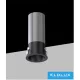 UNIVERSO Mini spotlight 3w 145lm 3000k D25×57mm cutout:D20mm black
