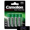 CAMELION SUPER HEAVY DUTY zinc-chloride battery R6/AA-BP4