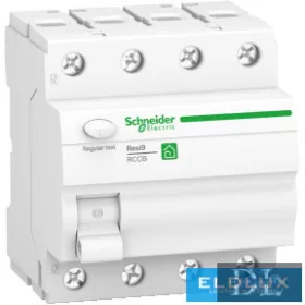   Schneider Circuit breaker (FI relay) analog 4P 25A 30mA Type A 6kA Resi9 R 