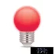 TELFORCEONE Forever Light LED bulb E27 G45 2W 230v red 5 pcs/box