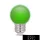 TELFORCEONE Forever Light LED bulb E27 G45 2W 230v green 5 pcs/box