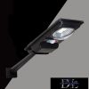 UNIVERSO Solar street lamp 3w-6V 3.2V-2.5AH 150lm 7000k IP65 black