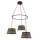 NAVIGATE HONEY pendant light 36W WW black