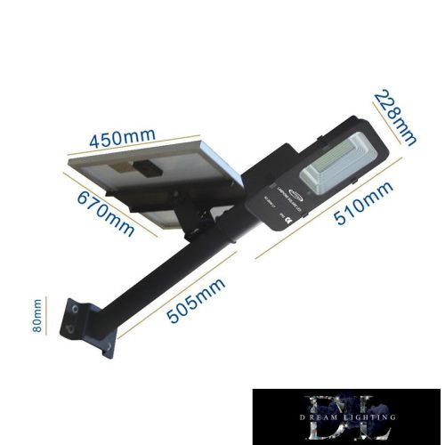 UNIVERSO Solar spotlight 3.2V-50AH 3000lm 6500k-7000k IP65 black 1015x670x228mm