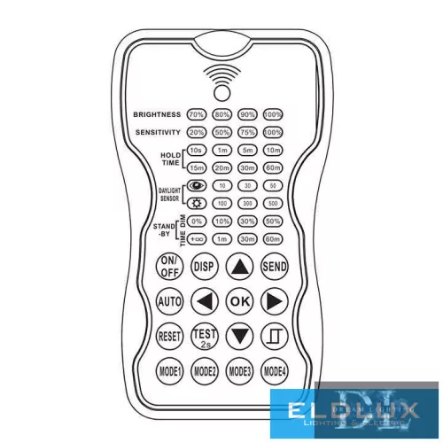 SEIPRO 100-200w Remote control for hall lighting