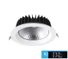 UNIVERSO LED recessed lamp 40w 4350lm 4000K 90° IP20 White D230x77mm Cutout: D200mm 5 years