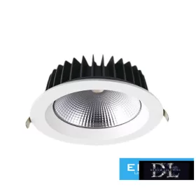  UNIVERSO LED recessed lamp 40w 4350lm 4000K 90° IP20 White D230x77mm Cutout: D200mm 5 years
