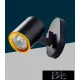 UNIVERSO Spot light fixture 1xGU10 Max.35w IP20 125x70x110mm Black/Gold