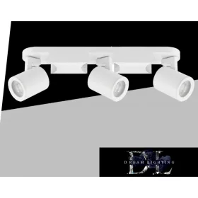   UNIVERSO Spot light fixture 3xGU10 Max.35w IP20 350x70x108mm White