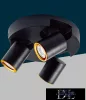 UNIVERSO Spot light fixture 3xGU10 Max.35w IP20 D220x108mm Black/Gold