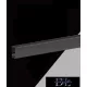 UNIVERSO Magnetic rail recessed DC:48V 1998x50x40mm Black