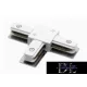 ELDLUX T-shaped connector for single-phase rail, white