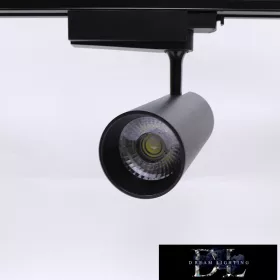 VMAX LED lamp for mounting on single-phase rail BL 20W CW